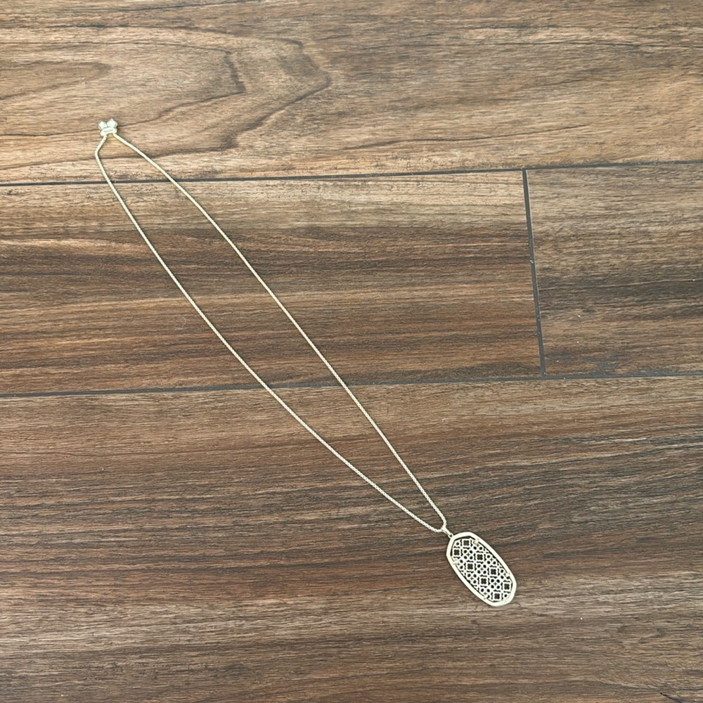 Kendra Scott Long Adjustable Pendant Necklace